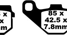 BRAKE PAD SFA SERIES ORGANIC