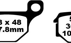 BRAKE PAD SFA SERIES ORGANIC