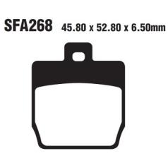 BRAKE PAD SFA SERIES ORGANIC