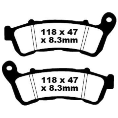 BRAKE PAD SFA SERIES ORGANIC