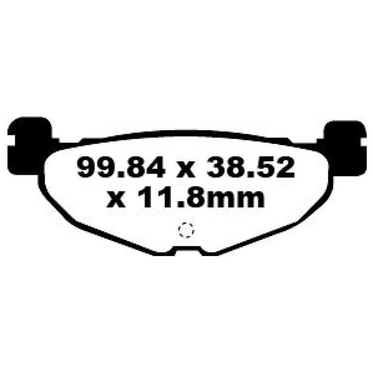 BRAKE PAD SFA SERIES ORGANIC