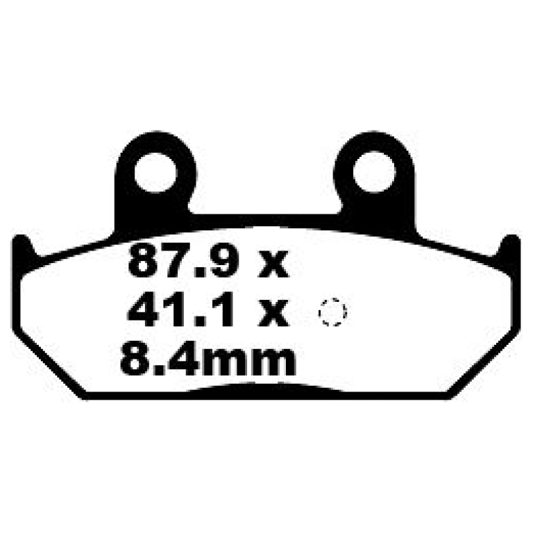 BRAKE PAD SFA SERIES ORGANIC