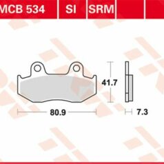 BRAKE PAD ALLROUND ORGANIC STANDARD