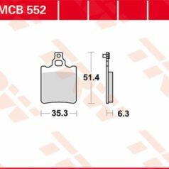 BRAKE PAD ALLROUND ORGANIC STANDARD