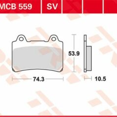 BRAKE PAD ALLROUND ORGANIC STANDARD