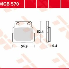 BRAKE PAD ALLROUND ORGANIC STANDARD