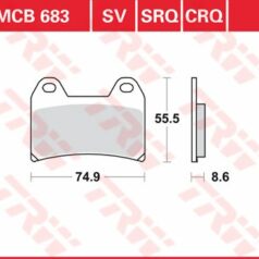 BRAKE PAD ALLROUND ORGANIC STANDARD
