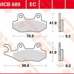 BRAKE PAD ALLROUND ORGANIC STANDARD