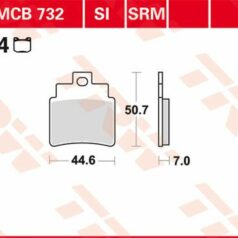 BRAKE PAD ALLROUND ORGANIC STANDARD