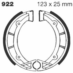 BRAKE SHOE PLAIN SERIES ORGANIC