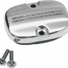 BRAKE CYLINDER COVER REAR CHROME
