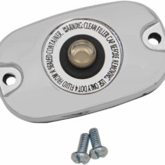 COVER KIT REAR BRAKE MASTER CYLINDER CHROME