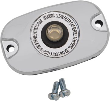 COVER KIT REAR BRAKE MASTER CYLINDER CHROME