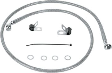 FRONT BRAKE LINE STAINLESS STEEL