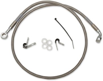FRONT BRAKE LINE STAINLESS STEEL