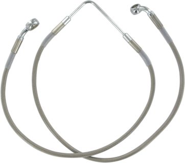 FRONT BRAKE LINE STAINLESS STEEL