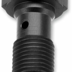 BANJO BOLT, M10X1.00 BREMBO, ALUMINIUM, BLACK
