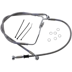 FRONT BRAKE LINE STAINLESS STEEL