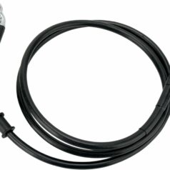 FRONT BRAKE LINE BLACK VINYL COATED STAINLESS STEEL