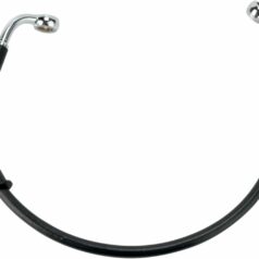 REAR BRAKE LINE BLACK VINYL COATED STAINLESS STEEL