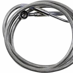 EXTENDED LENGTH FRONT STAINLESS STEEL BRAKE LINE KIT