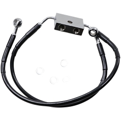 FRT BRAKE LINE XL BK