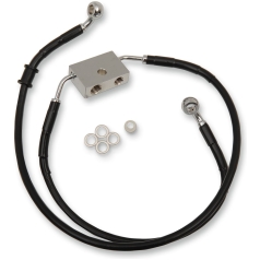 FRT BRAKE LINE XL BK +2