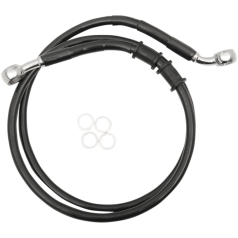 FRT BRAKE LINE XL BK +2
