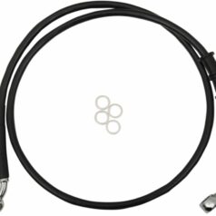 FRT BRAKE LINE XL BK +10