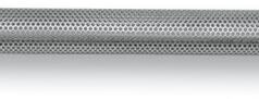 2.5" OUTER DIAMETER BY 48" LONG STAINLESS STEEL BAFFLE UNIVERSAL