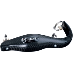 CARBON FIBER PIPE GUARD FOR 4-STROKE FMF MEGA BOMB EXHAUST
