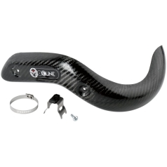CARBON FIBER PIPE GUARD FOR 4-STROKE STOCK EXHAUST