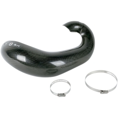 CARBON FIBER PIPE GUARD FOR 2-STROKE PRO CIRCUIT EXHAUST