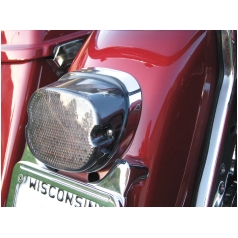TAILLIGHT LOW-PROFILE LED SMOKE LENS W/ BOTTOM TAGLIGHT