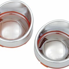 REPLACEMENT LENS OEM DEUCE-STYLE AMBER/MIRROR W/ VISOR