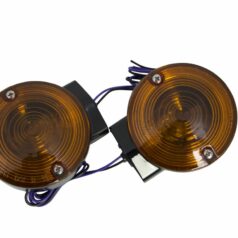 TURN SIGNALS REPLACEMENT REAR BLACK/AMBER