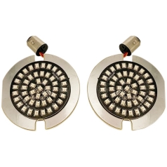 BULB LED RED 1156 FLAT