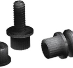 LICENSE PLATE FASTENER NYLON BLACK