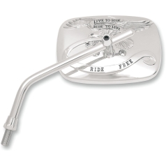 MIRROR RIDE FREE LEFT CHROME