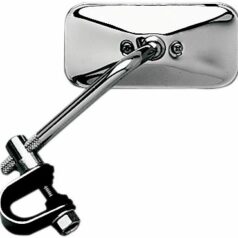 MIRROR RECTANGULAR CLAMP-ON