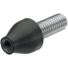 FLEXIBLE RUBBER ADAPTER M8 X 40 MM FOR MICRO TURN SIGNALS