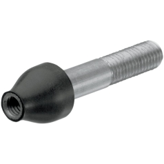 FLEXIBLE RUBBER ADAPTER M8 X 20 MM FOR MICRO TURN SIGNALS