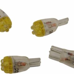 MINI WEDGE LED BULB AMBER 12V