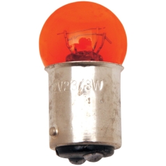 BULB 1157-STYLE DUAL FILAMENT AMBER 23/8W 12V