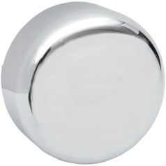 COVER HORN ROUND CHROME