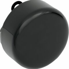 COVER HORN ROUND BLACK