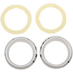 GAUGE BEZEL 2" CHROME