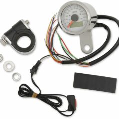 ELECTRONIC SPEEDOMETERS WITH INDICATOR LIGHTS 1-7/8" MINI PROGRAMMABLE 120 MPH