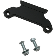 39MM GAUGE MOUNT FOR 1" T BARS FLAT BLACK ALUMINUM