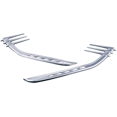 ACCENTS FOR HD MID-FRAME DEFLECTOR CHROME
